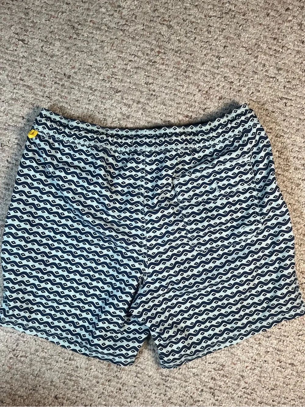 J. Crew Men’s Swimsuit Blue & Green Size Medium